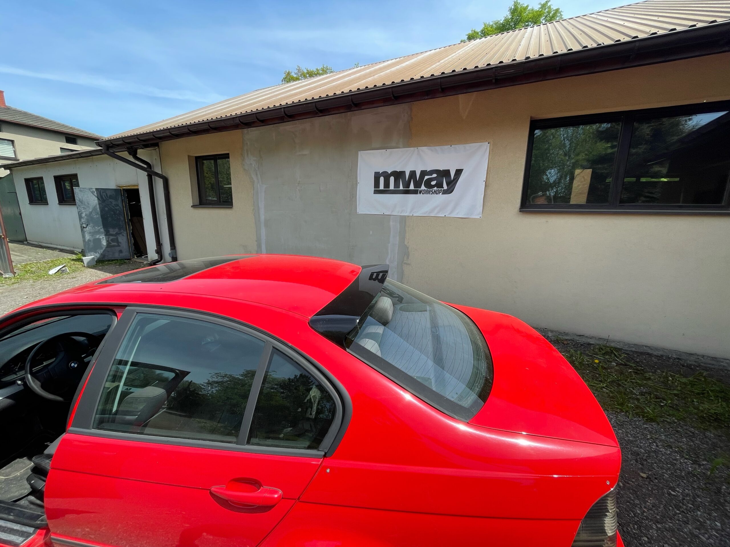 BMW E46 Sedan – Roof Spoiler – M-way Workshop