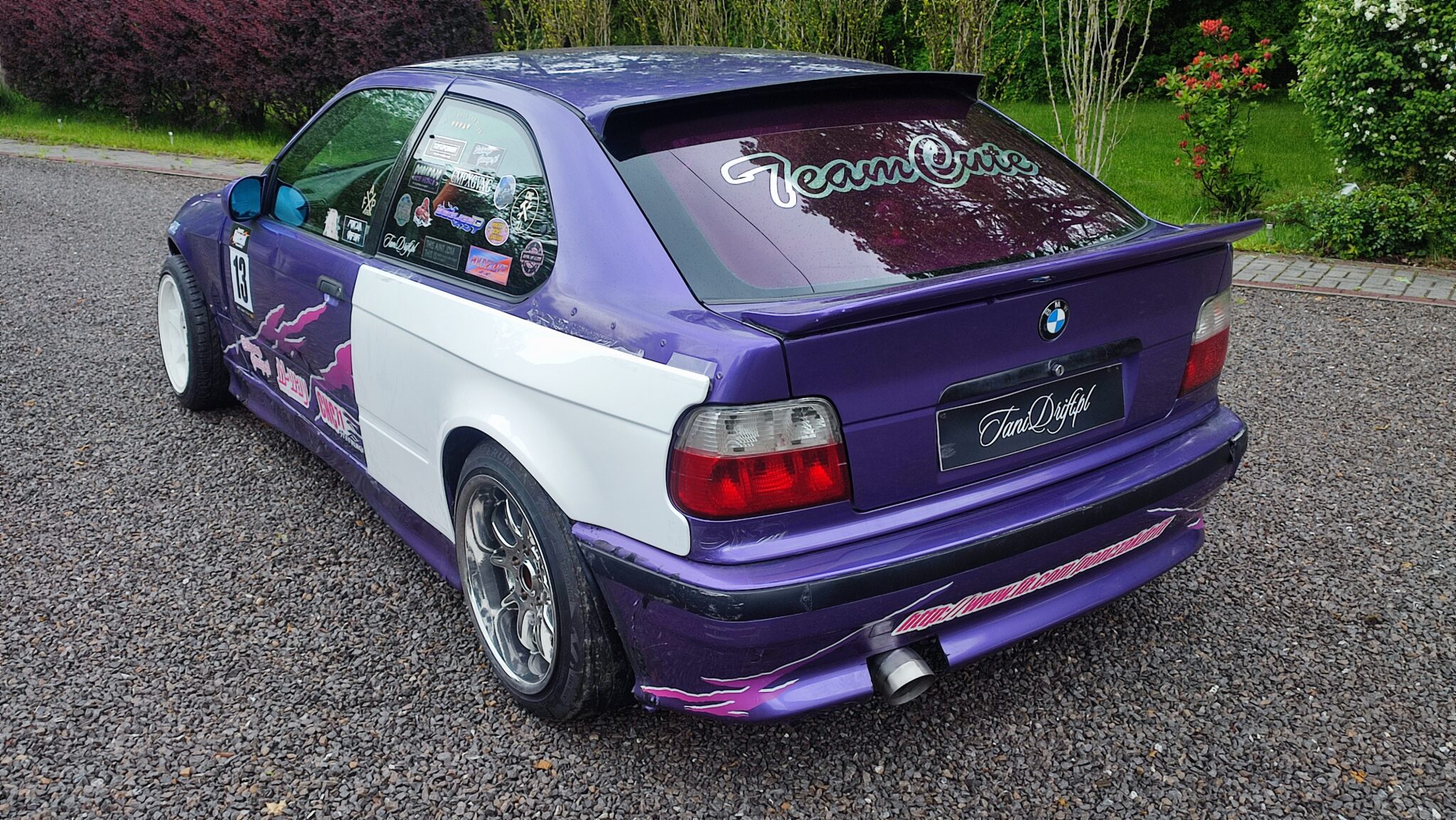 BMW E36 Compact V1 Rear Overfenders +50mm – Mway Workshop