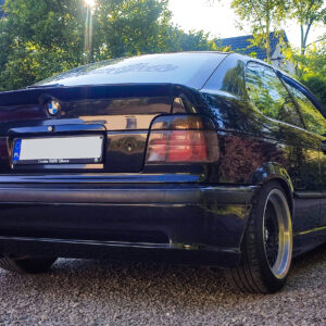 BMW E36 Compact Racing Dynamics Look Rear Bumper Lip