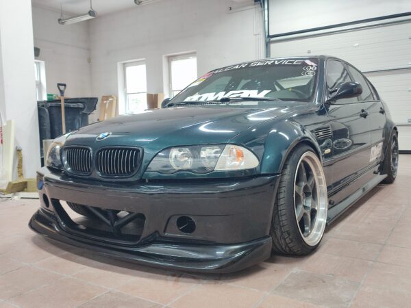 BMW E46 M3 CSL Look Front Bumper + ACS Lip