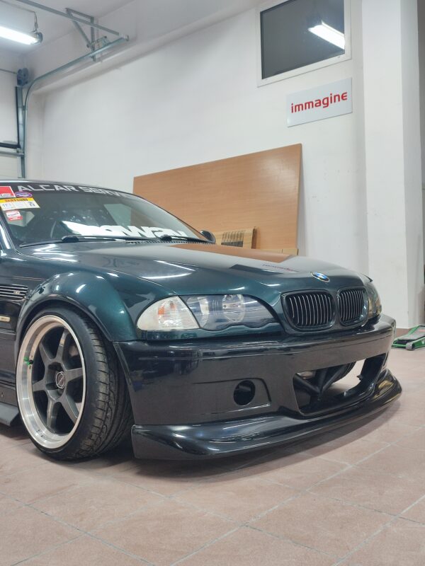 BMW E46 M3 CSL Look Front Bumper + ACS Lip - Image 3