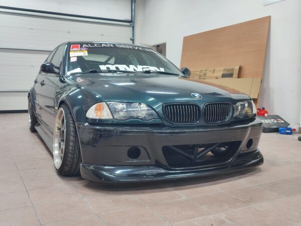 BMW E46 M3 CSL Look Front Bumper + ACS Lip - Image 4
